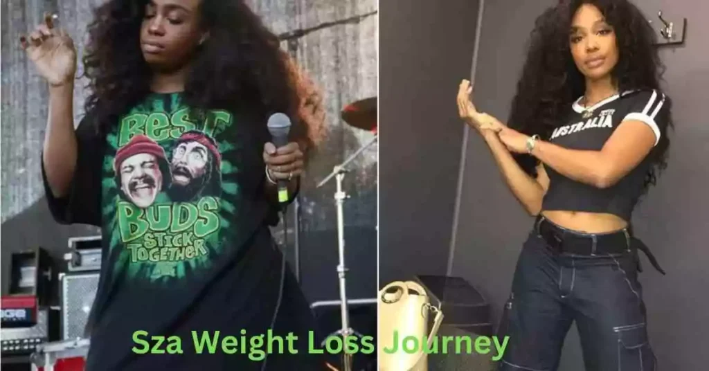 sza weight loss jorney