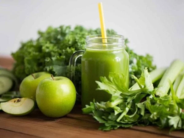 green vegetable juice for burn belly fat